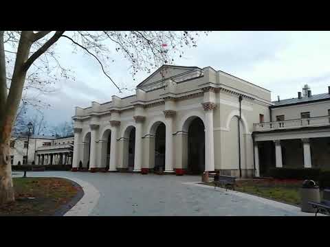 Park Zdrojowy w Busku Zdroju - 3.01.2021r.