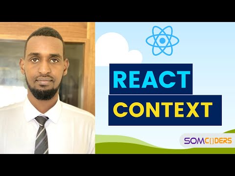 React JS basics Somali Lesson 19 - React Context basics