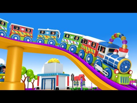Toy Train Fun Ride: Toy Factory Cartoon Train for kids | Kids Videos for kids Cartoon Cartoon