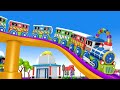 Toy Train Fun Ride Toy Factory Cartoon Train For Kids Kids Videos For Kids Cartoon Cartoon