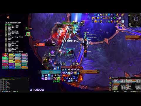Da Bishes vs Mythic Sarkareth - Arcane Mage PoV