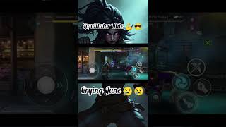 Liquidator Kate is here to drain all your hope, June! 🔪💥 #ShadowFightArena #KateVsJune #shadowfight4