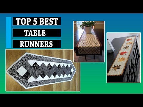 2nd YouTube video about are table runners out of style 2022
