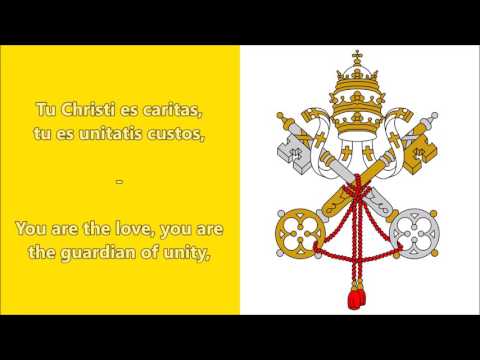 Anthem of Vatican (Latin/EN lyrics)