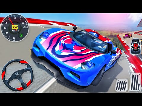 Impossible Car Stunt Racing Simulator - Mega Ramp Sport Car Driving 2022 - Android GamePlay