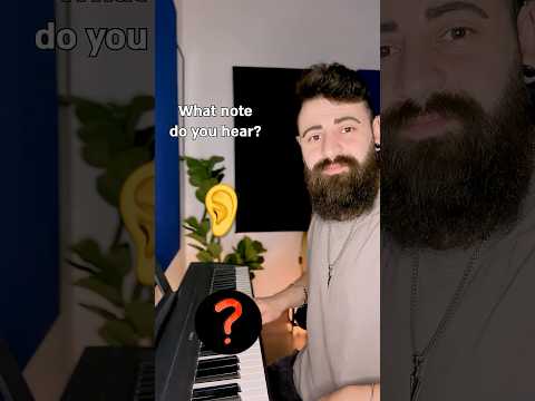 Perfect Pitch Challenge #1 - What note do you hear?