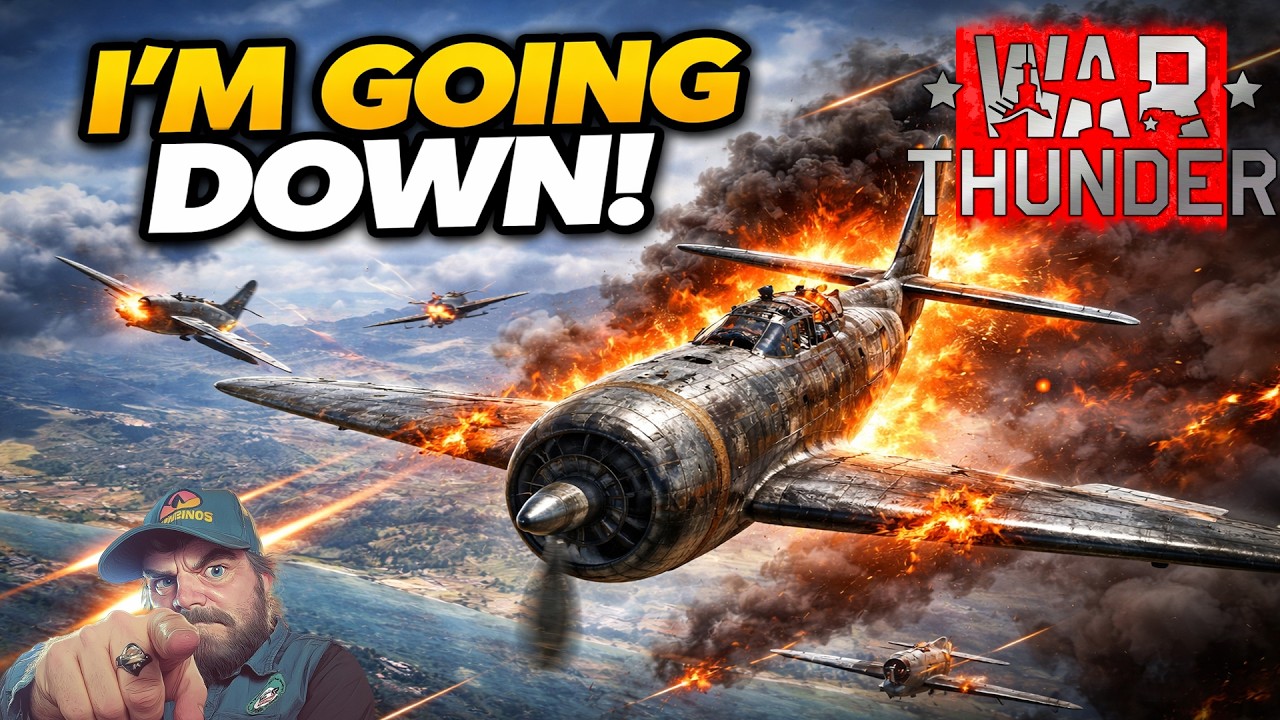 My First Dogfight in War Thunder… I Was Not Ready
