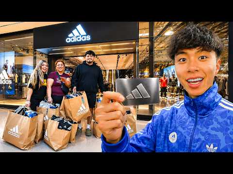 Ray Uses His UNLIMITED Adidas Card On Strangers! 🛍️💰