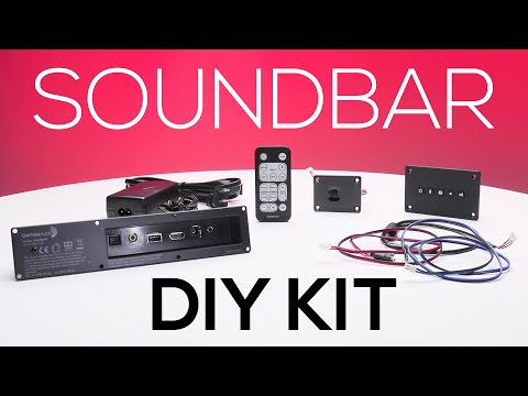 The Perfect Amplifier for a DIY Soundbar. Dayton Audio SBA302-BT