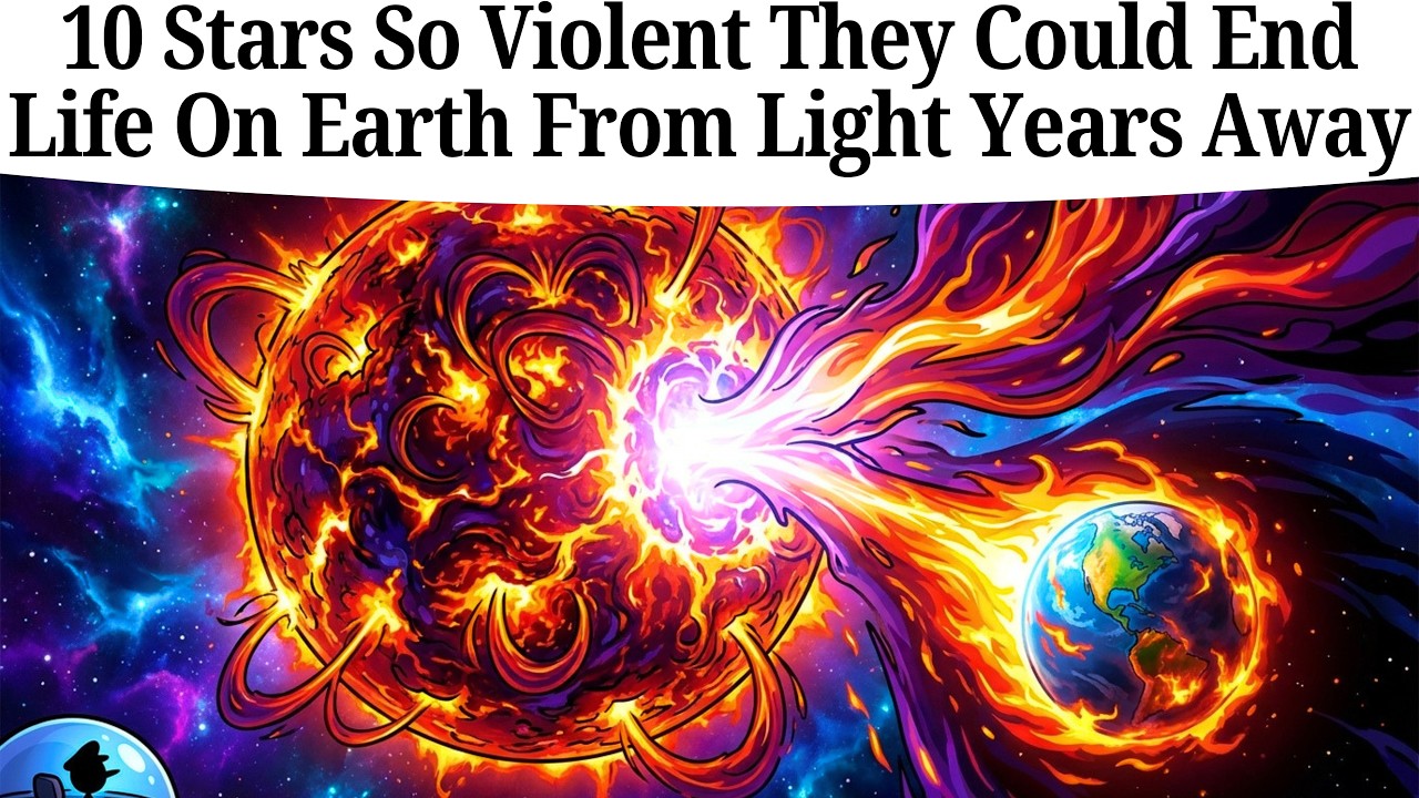 10 Stars So Violent They Could End Life On Earth From Light Years Away