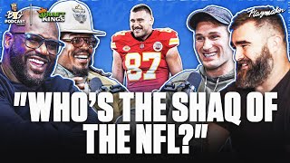 Shaq Didn’t Hold Back His NFL Takes w/ Kirk Cousins, Jason Kelce & Cam Newton