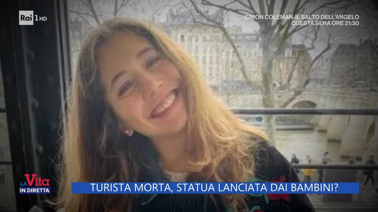 Turista morta, statua lanciata dai bambini? - La Vita in diretta - 18/09/2024