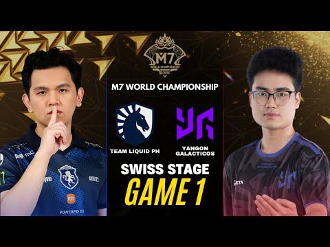 TEAM LIQUID PH vs YANGON GALACTICOS GAME 1 M7 SWISS STAGE DAY 5 | TLPH vs YG