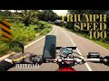Triumph Speed 400 POV Ride Pure Exhaust Sound In 4K Raw Onboard