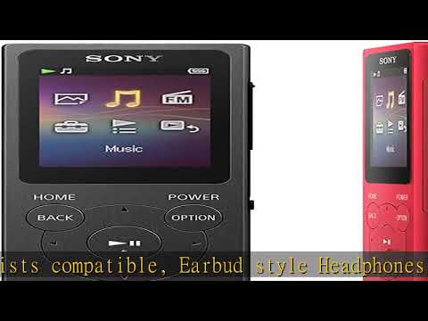 Sony NWE394/B 8GB Walkman MP3 Player (Black)