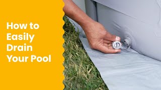 Funsicle Safety Tip: How to Your Easily Drain Your Pool
