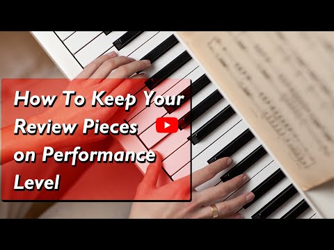 How to Keep Your Review Pieces at Performance Level