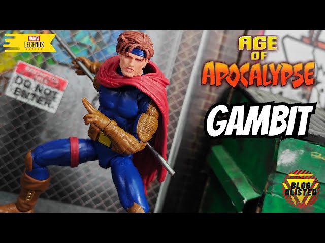 Vídeo relacionado con Marvel Legends Series, Gambito, Figura de acción de los cómics
