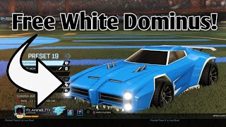 How To Get Free White Dominus *GLITCH* (2020)! | Rocket League