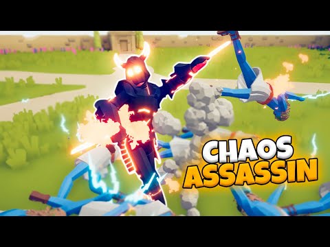 CHAOS ASSASSIN VS EVERY FACTION | TABS MODDED GAMEPLAY