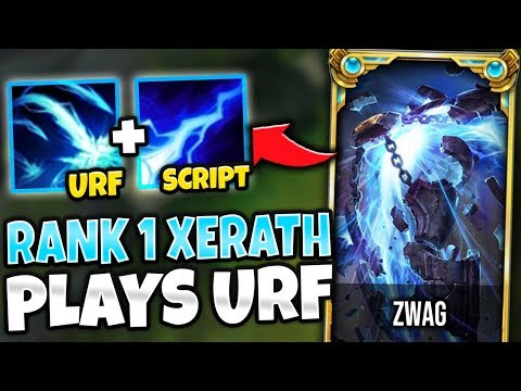 #1 XERATH WORLD DESTROYING EVERYTHING IN URF!! (CAN'T MISS) - League of Legends