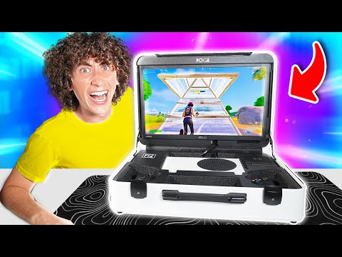 Creo una POSTAZIONE da GAMING in una VALIGIA: FUNZIONA? *@POGAGG Poga Pro*