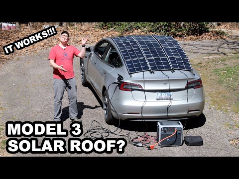 image-Do Tesla cars have solar roofs?