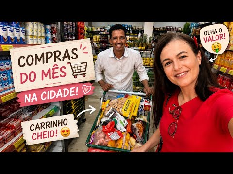 Tivemos que ir rápido a cidade fazer compras e terminou em churrasco a noite 