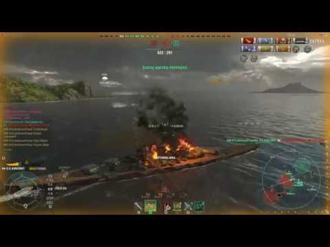 Großer Kurfürst 4 kills 100k damage in 1 minute World of Warships
