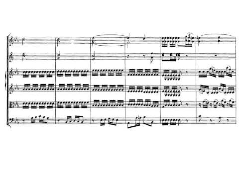 Mozart. Sinfonía nº 1 Kv 16 II Andante.
