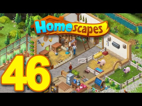 HOMESCAPES Story Walkthrough Gameplay #46 - Farm Day 5 (iOS, Android)