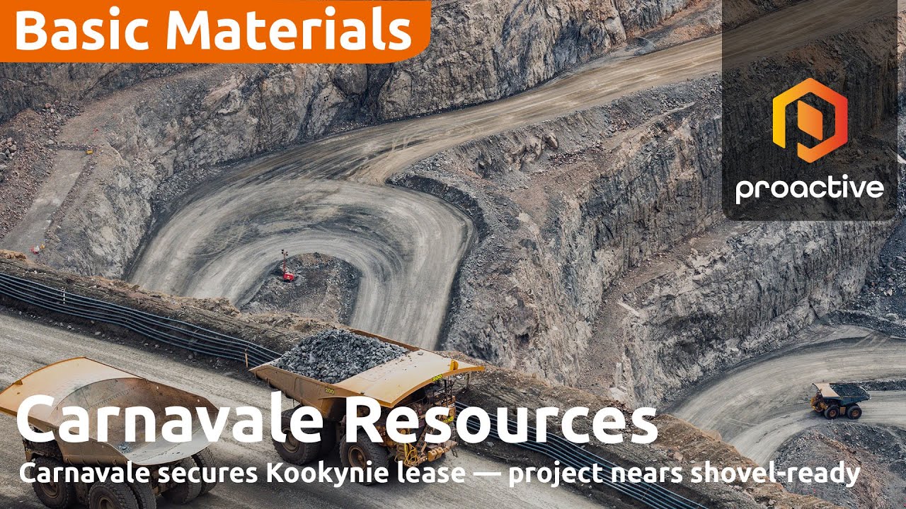 Kookynie Gold Project moves toward BFS, says Carnavale CEO