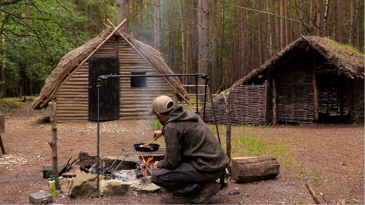 Bushcraft Camp: Carving, Building, Bronze Age Casting & Cast Iron Cooking