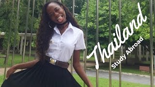 STUDY ABROAD IN THAILAND | VLOG 1 | TAKE OFF & ORIENTATION