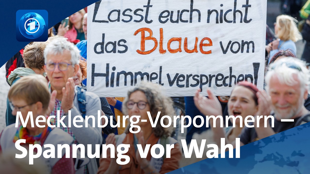 Vor der Landtagswahl in Mecklenburg-Vorpommern: Kopf-an-Kopf-Rennen zwischen SPD und AfD