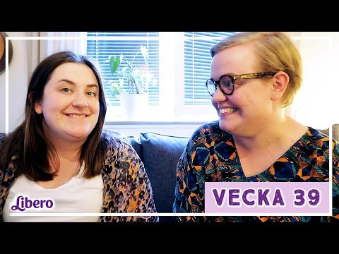 Bebisen kommer DENNA VECKA! - Gina & Malin vecka 39