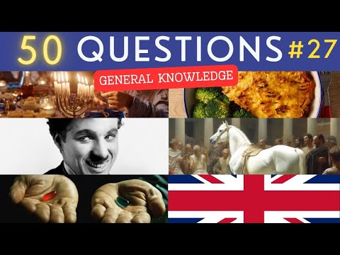 The General Knowledge Quiz #27 ¦ 50 Trivia Questions - Pub Quiz