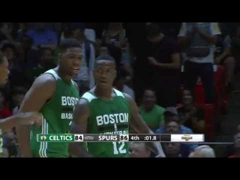 Terry Rozier Hits the Late 3 Pointer to Give Boston the Edge