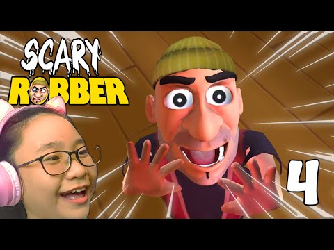 SCARY ROBBER Home Clash - Gameplay Walkthrough Part 4 - Let's Play Scary Robber Home Clash!!!