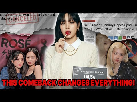Rose's Kpop Idol Career Explodes Amid BLACKPINK January Pre-Release, Lisa Films Tyga, Jennie GDA Win