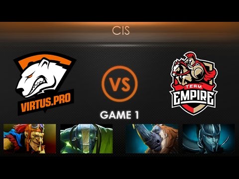 Virtus.pro vs Team Empire Game 1 - Kiev Major CIS Qualifier: Playoffs - @TobiWanDOTA @LDdota