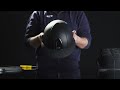 Casco KEP Italia Cromo 2.0 Vikings nero opaco inserto blu - 3312 - video