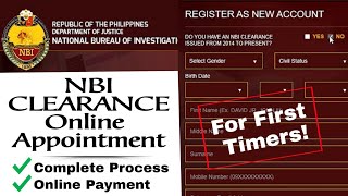 NBI Clearance Online Appointment For First Timers 2023