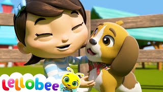 Bingo And Mia | Lellobee | Animals for Kids | Fun Songs and Nursery Rhymes