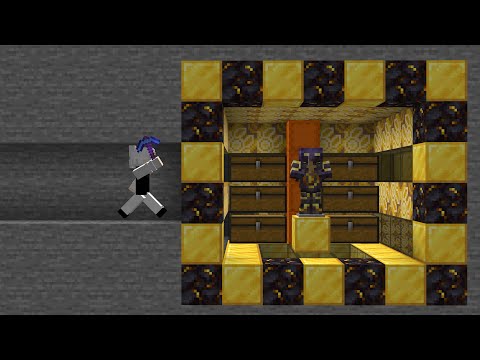 I Mined in a Straight Line Until I Found a Base