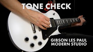 Video thumbnail for TONE CHECK: Gibson Les Paul Modern Studio Demo | Cream City Music by Cream City Music