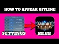 How To Appear Offline In Mobile Legends 2025 Mobile Legends
