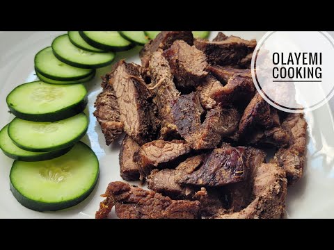 HOW TO MAKE BEEF SUYA | NIGERIAN STREET FOOD