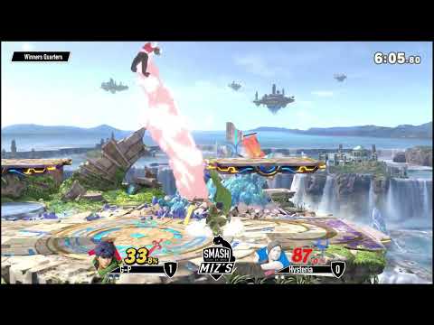 Smash @ Miz's Ultimate 9 - G-P (Ike) vs. Hysteria (Wii Fit Trainer) Winners Round 2