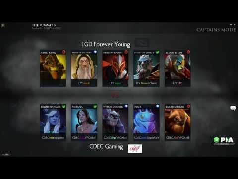 LGD.FY vs CDEC - Game 2 - The Summit 6 China Qualifiers - @LuminousInverse & @Tsunami643